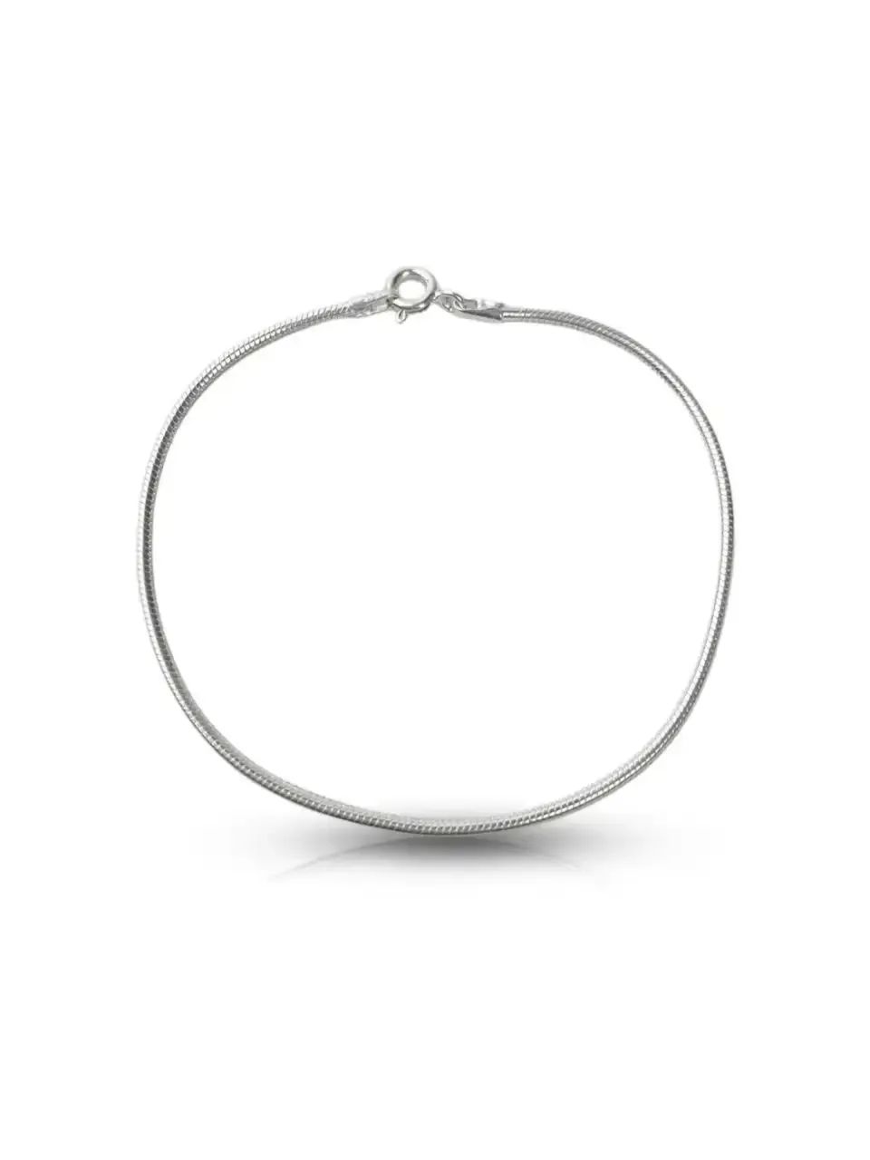 Pulseira rabo de rato prata 925 - Foto 2