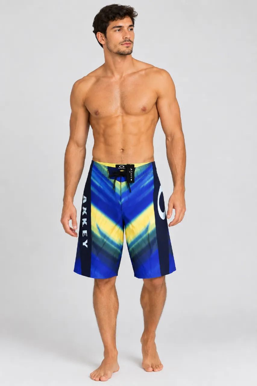 Bermuda Oakley Gnar Shock Boardshorts Tam 40 - Foto 4