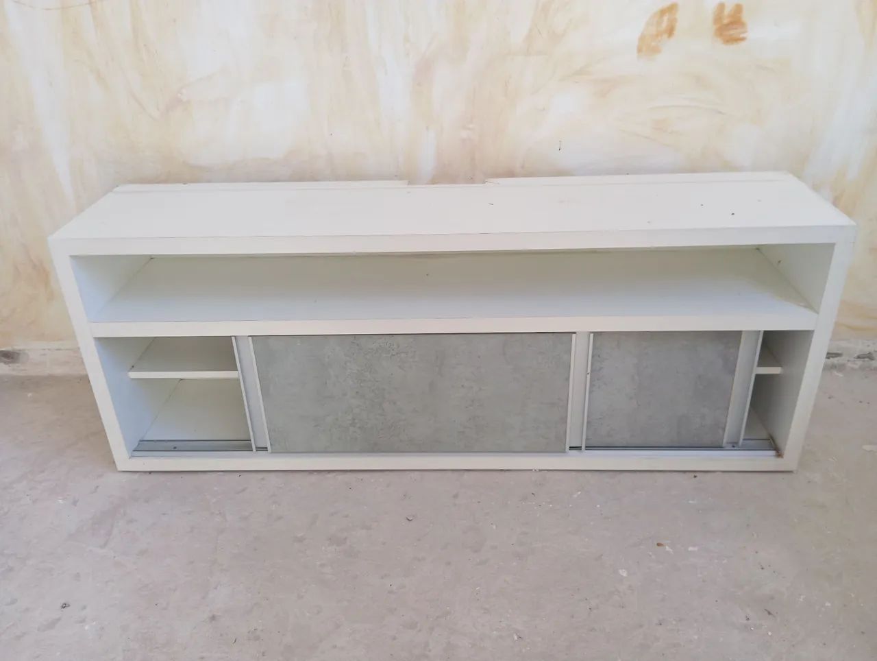 Rack com painel e bacada superior, ótima qualidade feito por medida parafusada parede - Foto 3