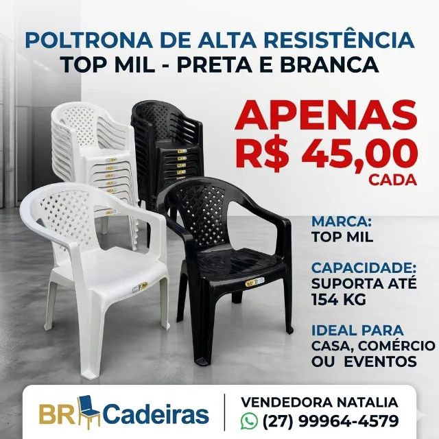 poltrona detalhe telado 154 kg top mil