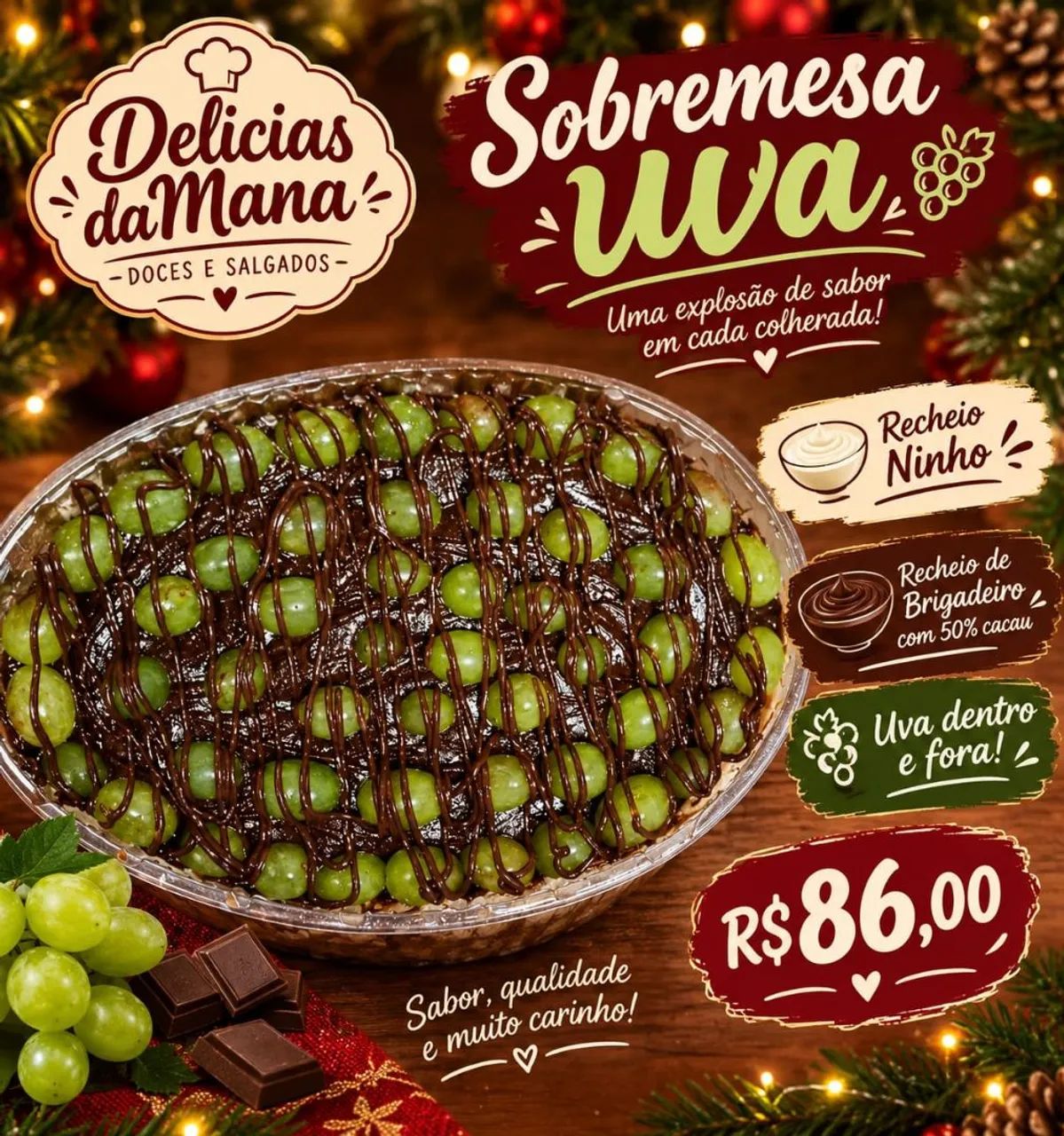 panetone caseiro , empadinha e doces  - Foto 3