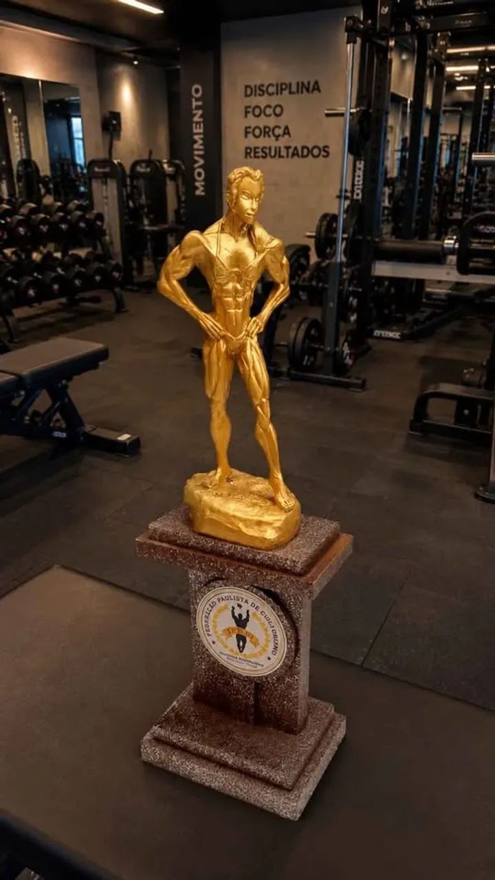 Troféu fisicuturismo