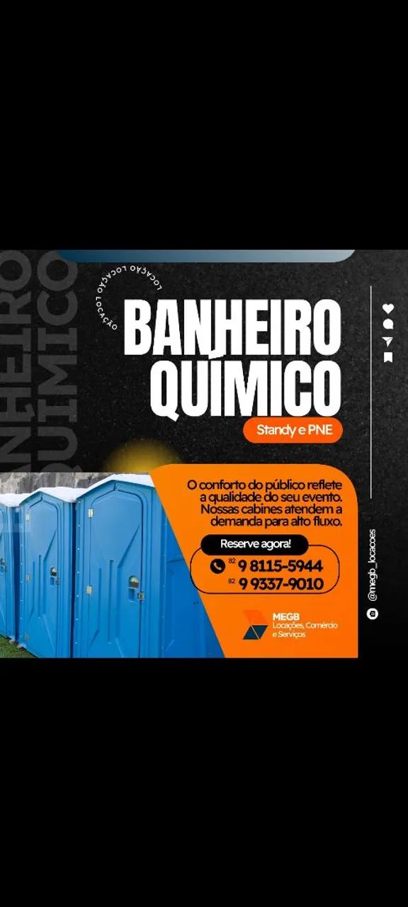 Banheiros químicos 