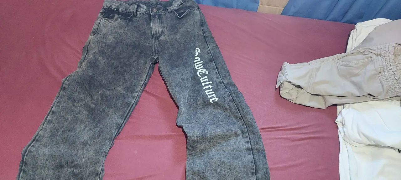 Calças cargo e baggy - Foto 4