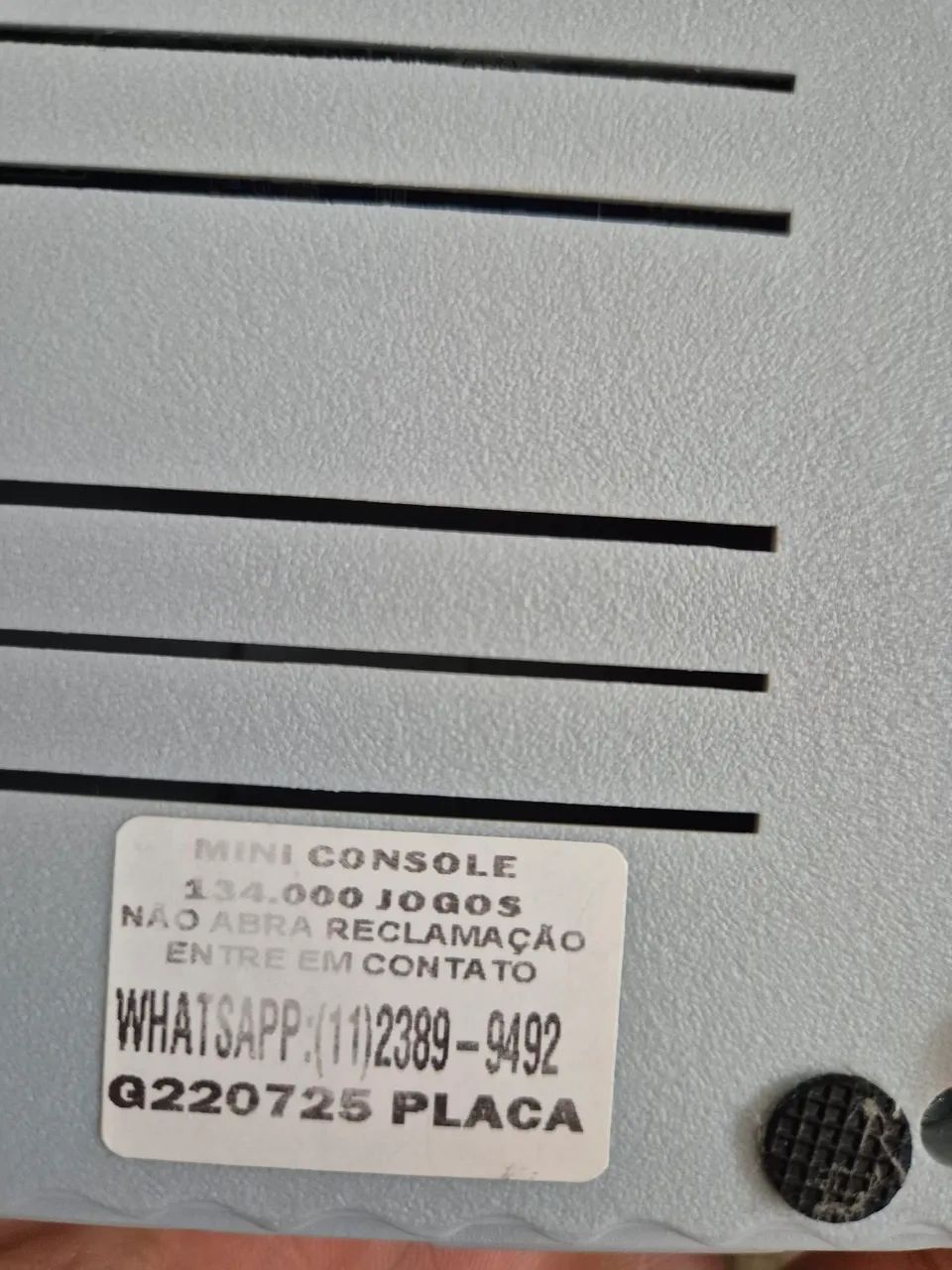Video game retrô com mais de 130 mil jogos! - Foto 4
