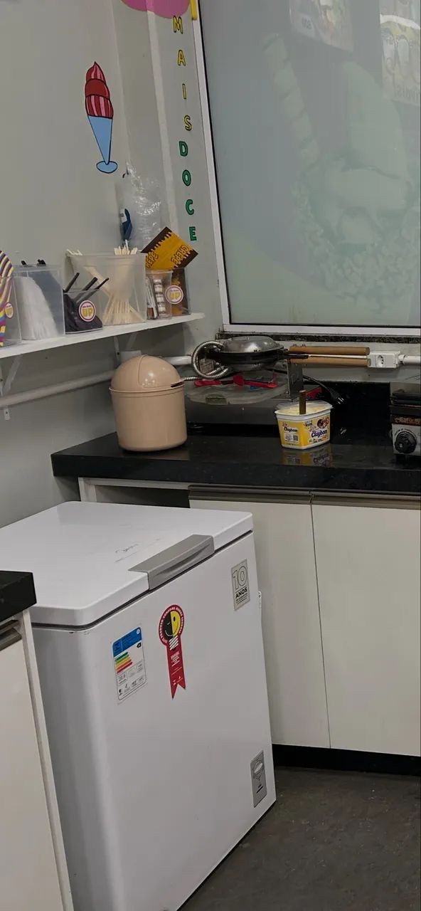 Freezer Horizontal Midea 150 Litros Branco Rcfa1  220 Volts Branco 220v - Foto 2