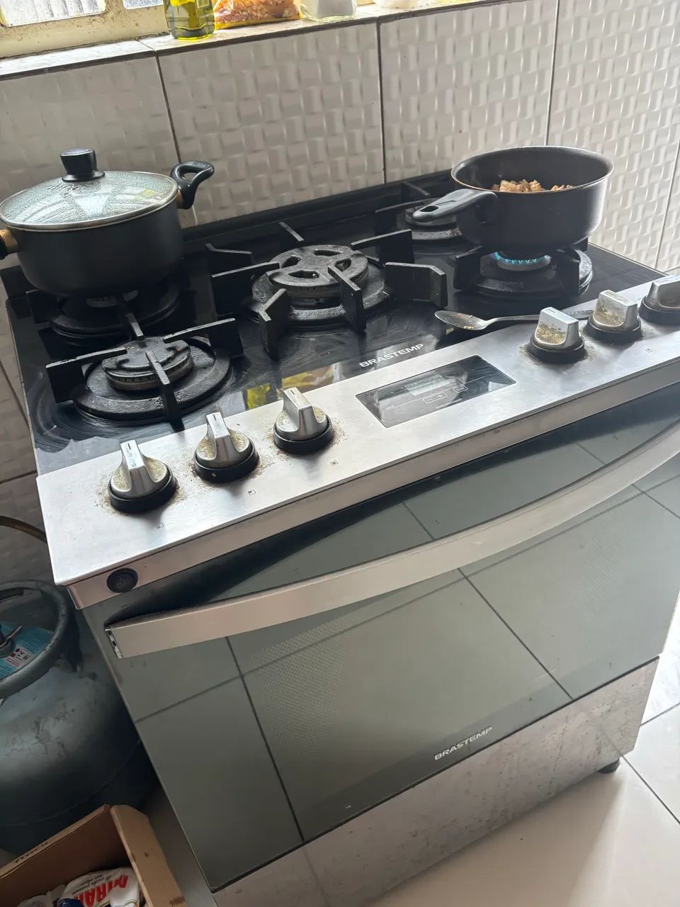 Fogão 5 bocas Brastemp 