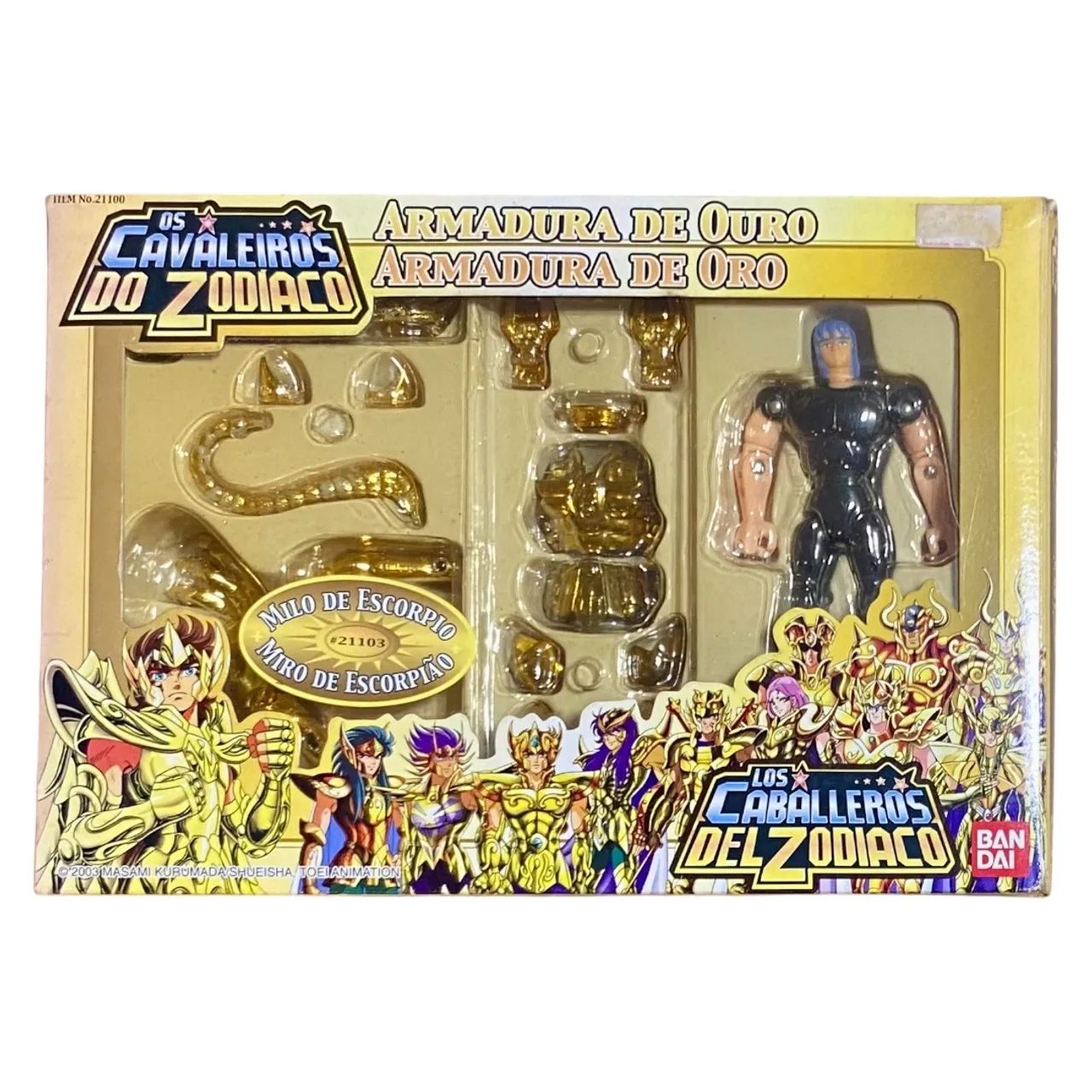 Cavaleiros do Zodíaco - Miro de Escorpião - Bandai 2003
