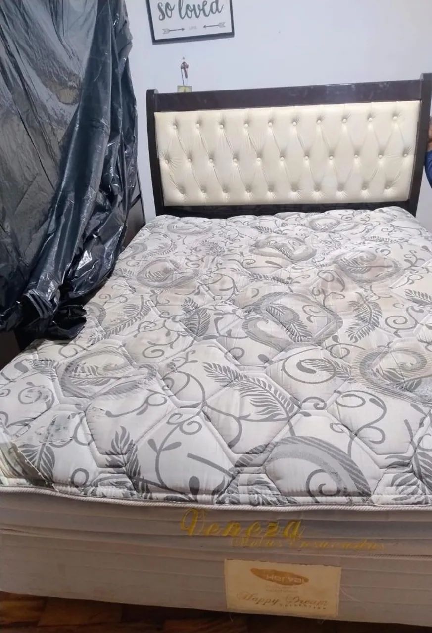 Cama box usada 