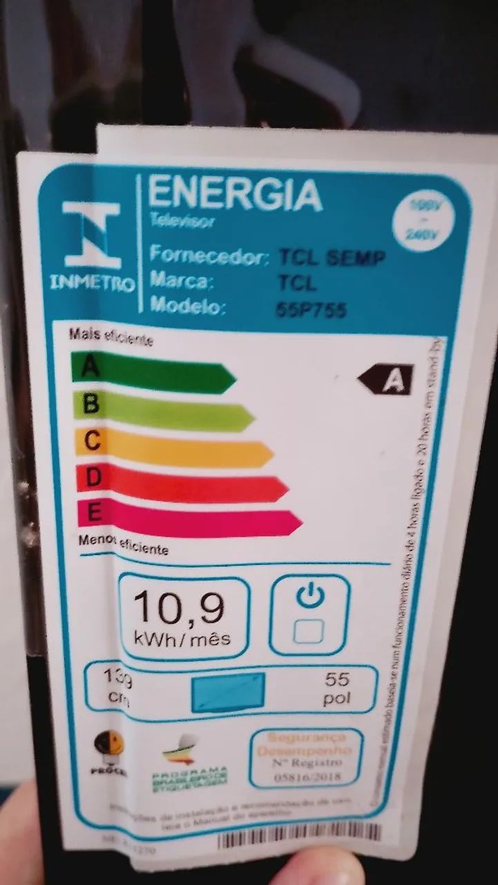 VENDO TV 55 POLEGADAS COM NOTA FISCAL  - Foto 2