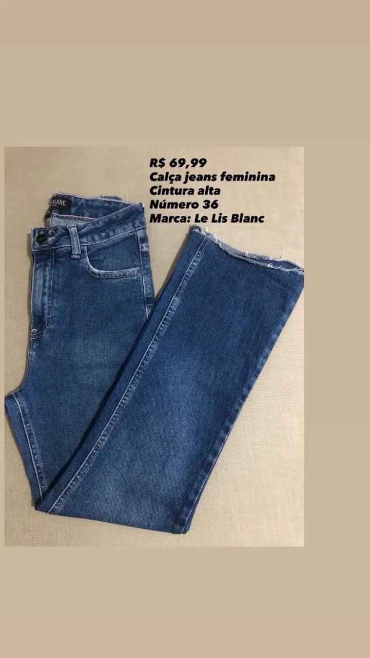 Calça jeans Le Lis Blanc número 36 - Foto 2