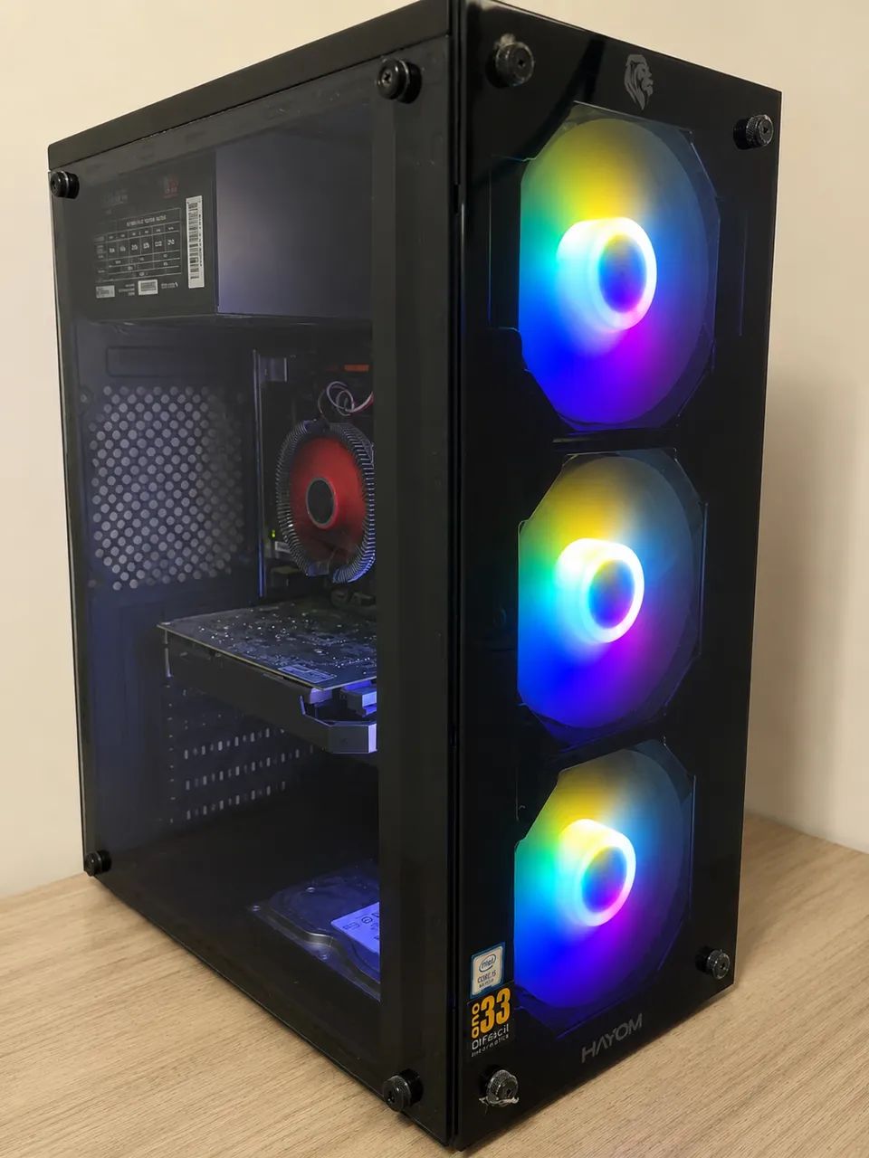 PC Gamer i5-9600KF GTX 1050 Ti 4GB SSD 480GB | Estado de Novo