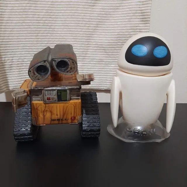 Wall-E e Eva da Grow do Filme Wall-E da Disney/Pixar Antigos Raridades