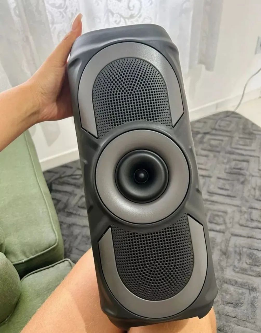 Caixa de Som | Rádio Bluetooth | LED RGB  - Foto 2