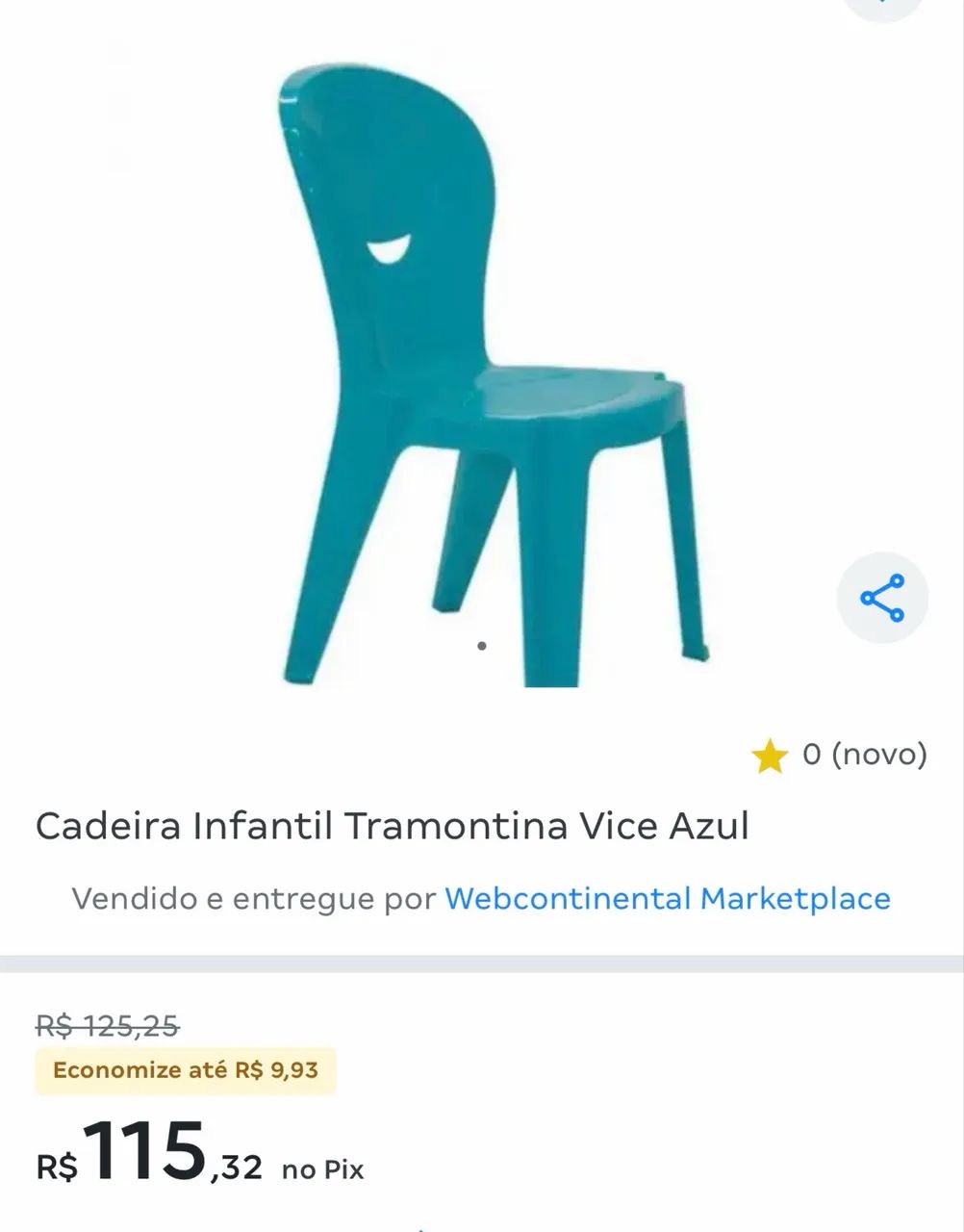 Mesinha e cadeirinha infantil Tramontina  - Foto 4