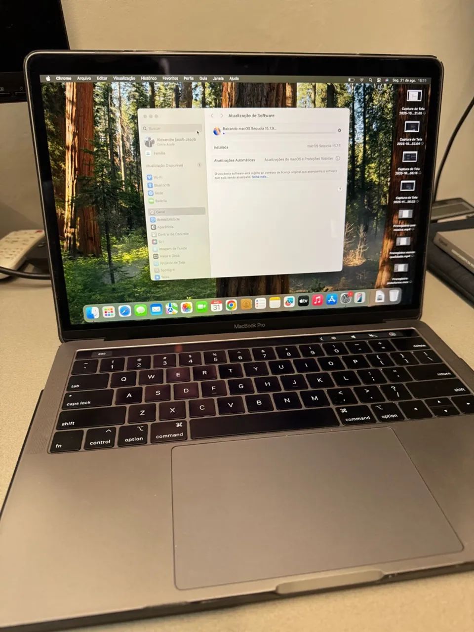 MacBook Pro 13? 2019 com Touch Bar - i5 - 8GB RAM - SSD 512GB - Foto 4