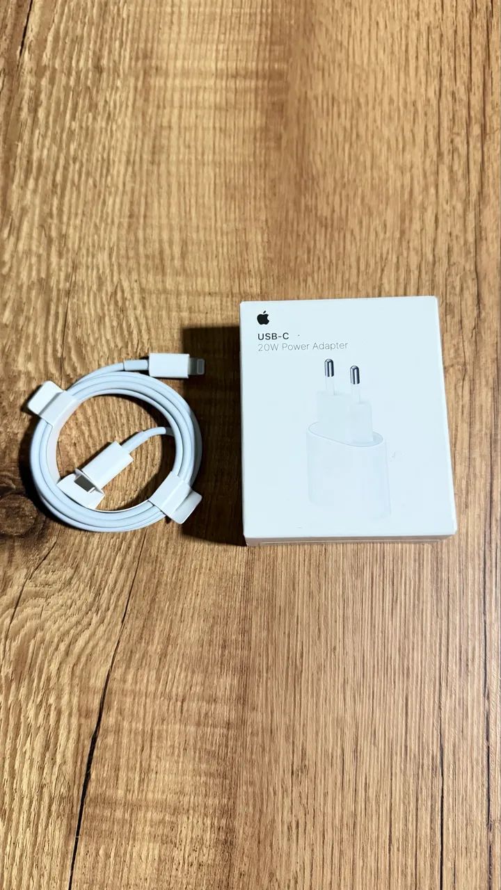 VENDO FONTE E CABO APPLE ORIGINAL