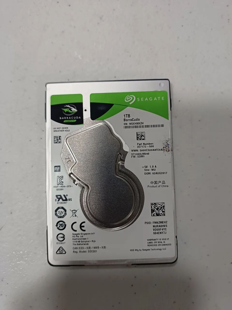 Hd seagate 1TB Barracuda notebook  - Foto 5
