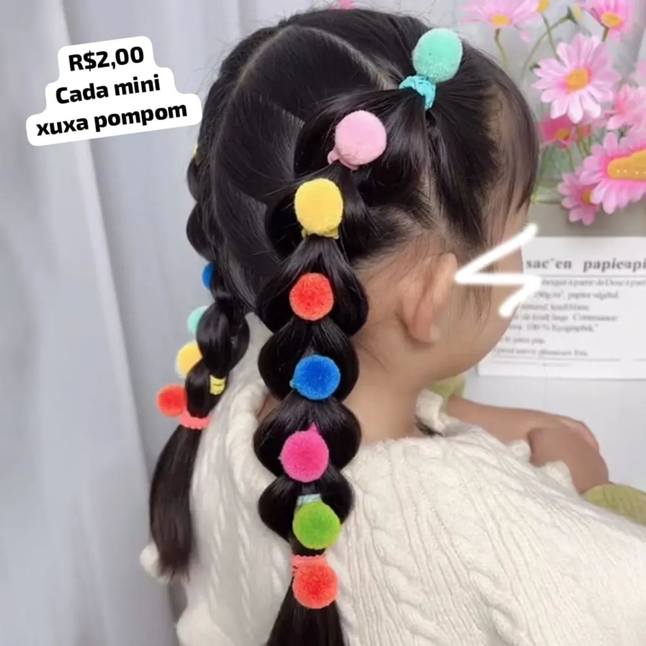 Mini xuxa pompom - Foto 3