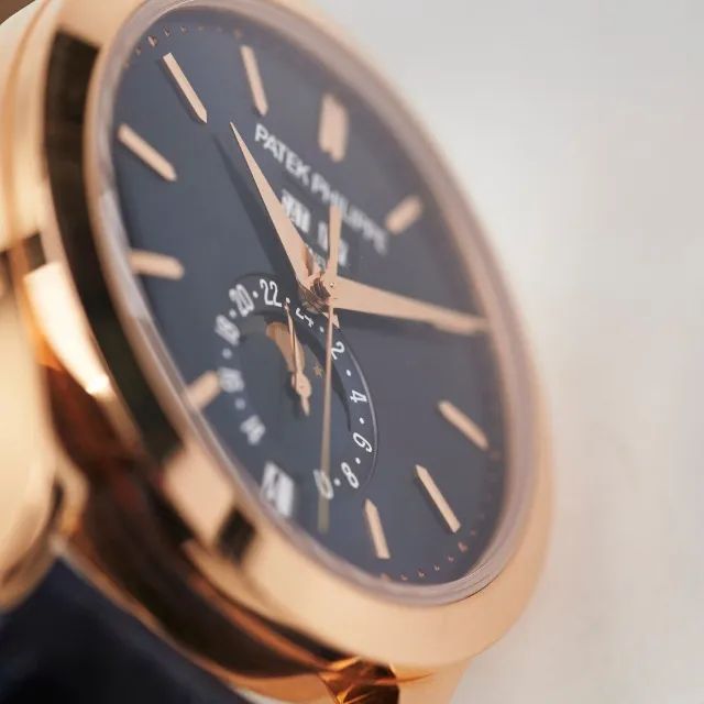 Relógio PATEK PHILIPPE AUTOMÁTICO - COURO GENUÍNO  - Foto 4