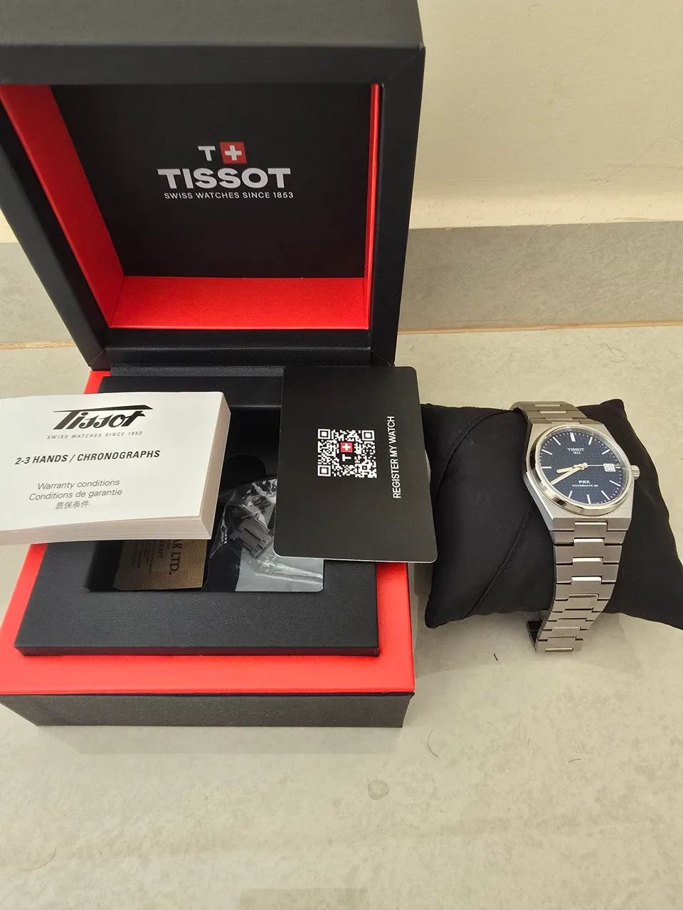 Relógio Tissot PRX Titanium 38mm  - Foto 4
