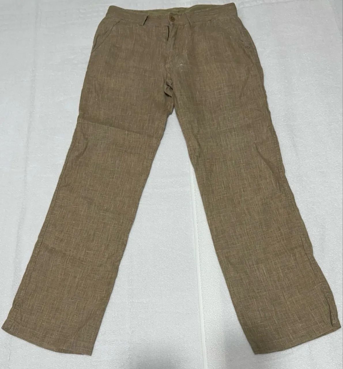 Calça Zara Man Linho 