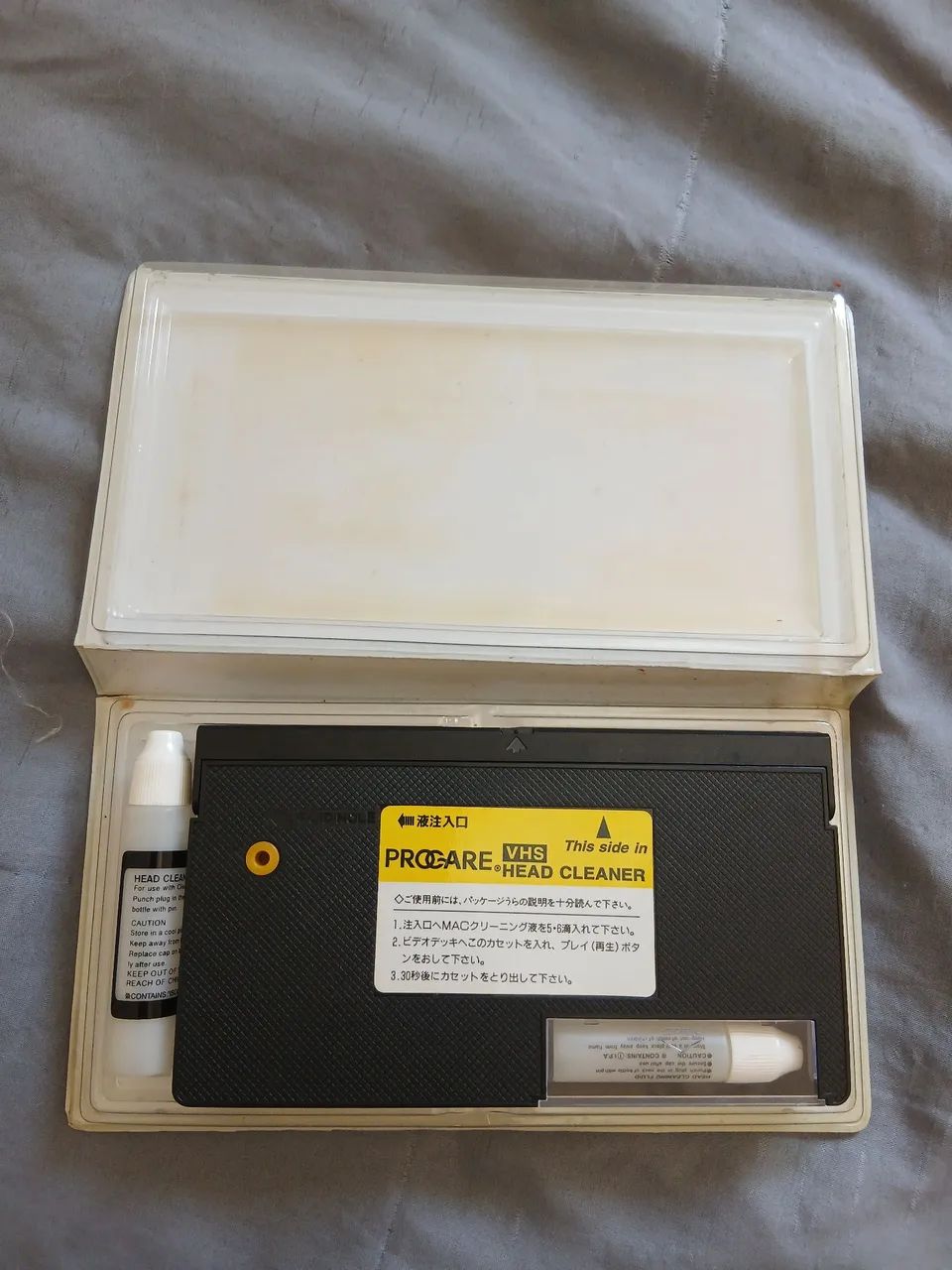 Fita para limpeza de vhs super nova - Foto 2