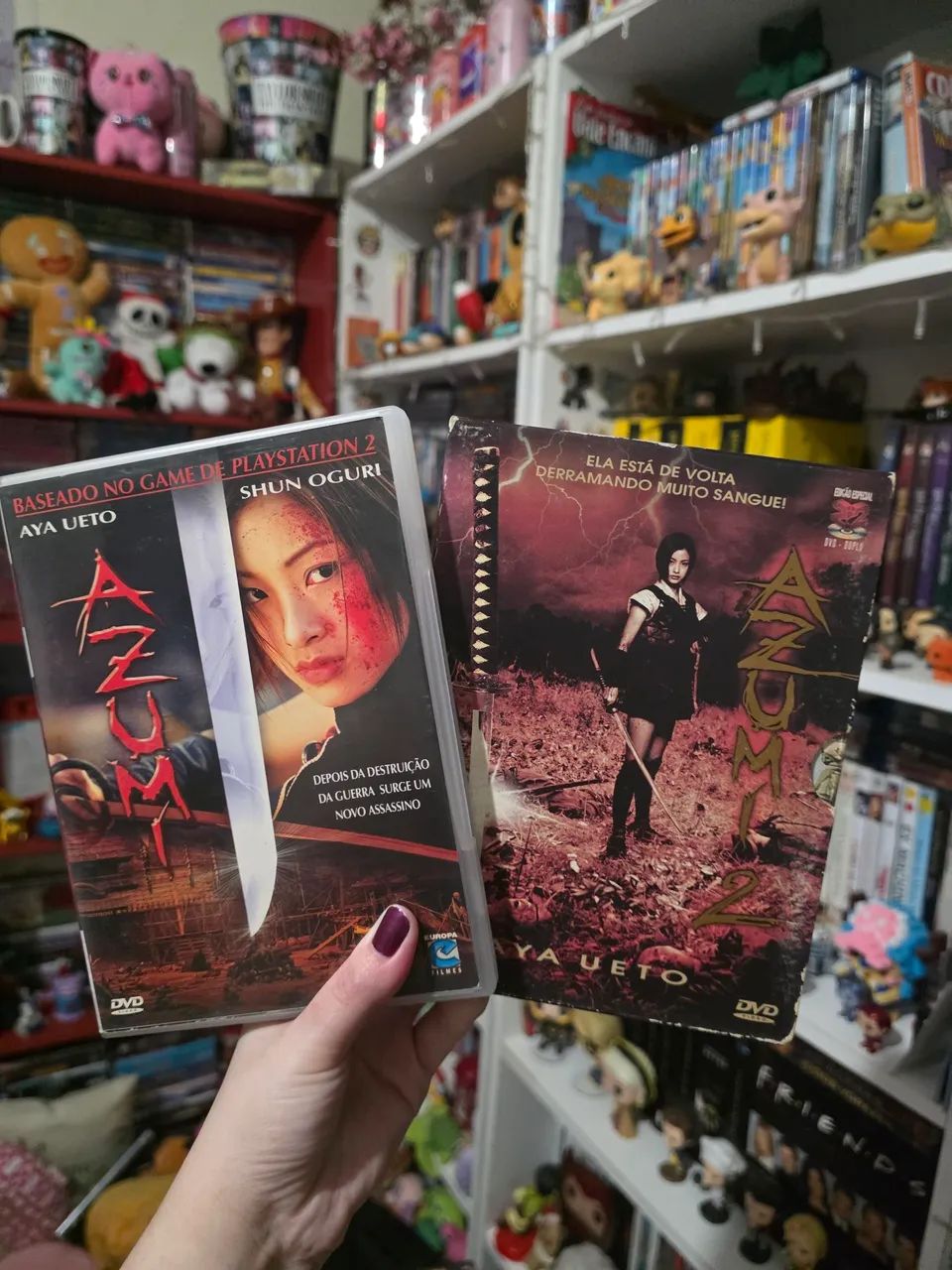 DVD Azumi 1 e 2 
