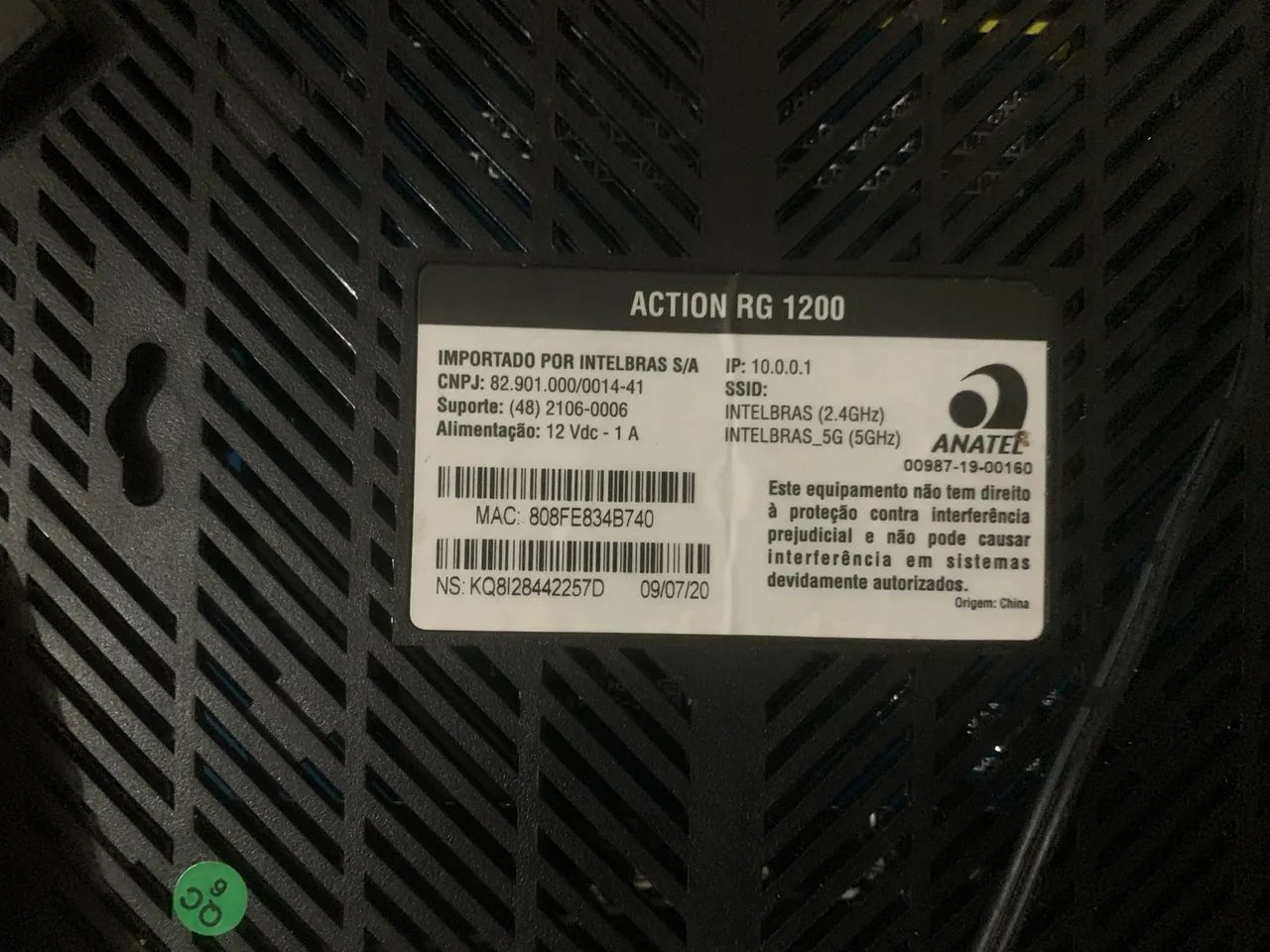 Roteador Intelbras Action RG 1200 - Foto 3