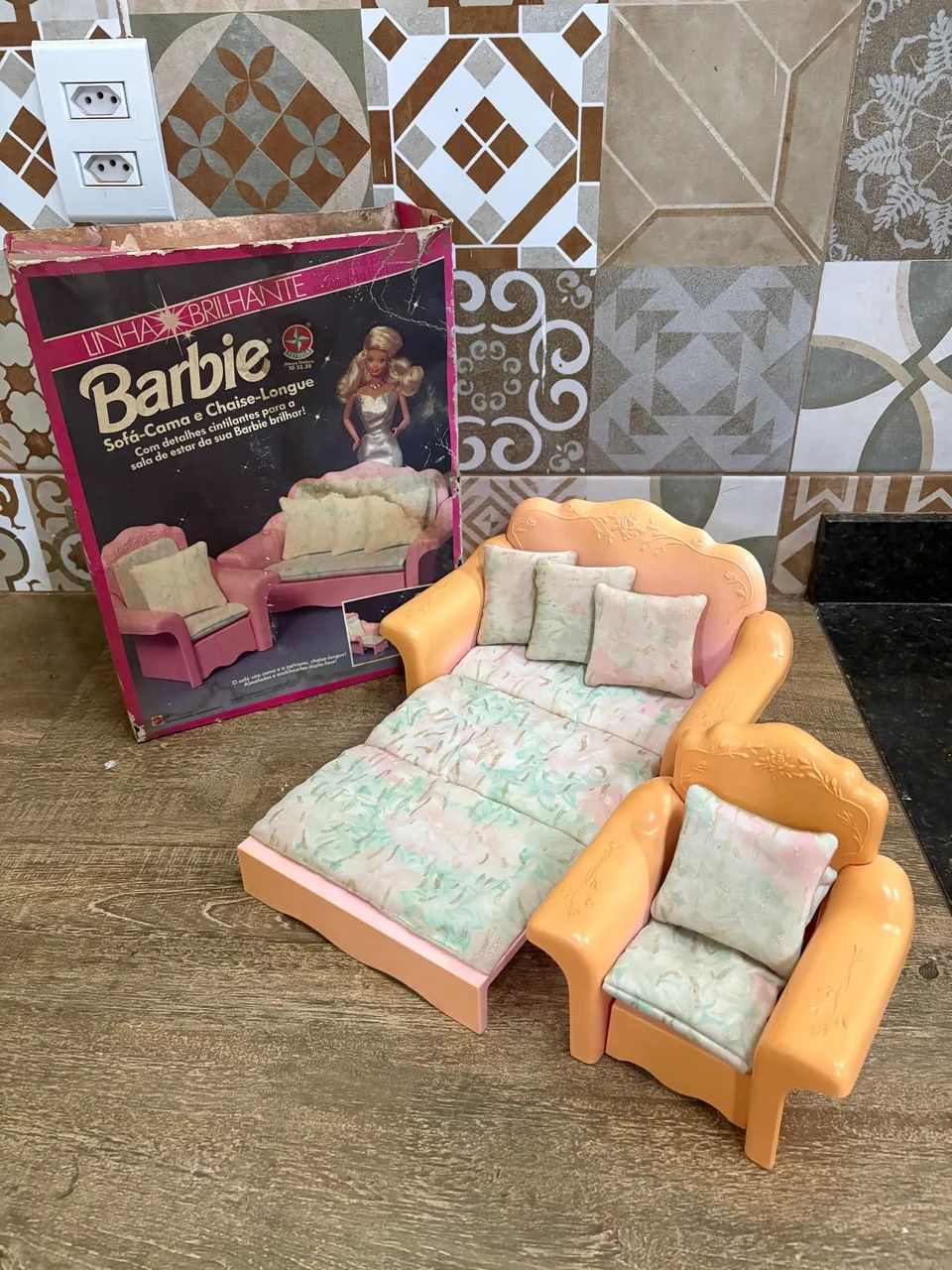 Jogo de sofá - Barbie - Foto 2