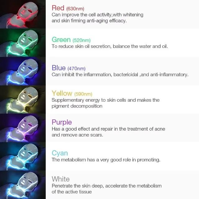 Máscara de Led para estética  - Foto 4