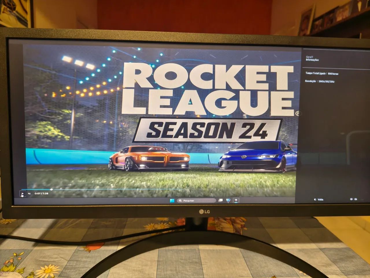 Monitor UltraWide 26"  LG