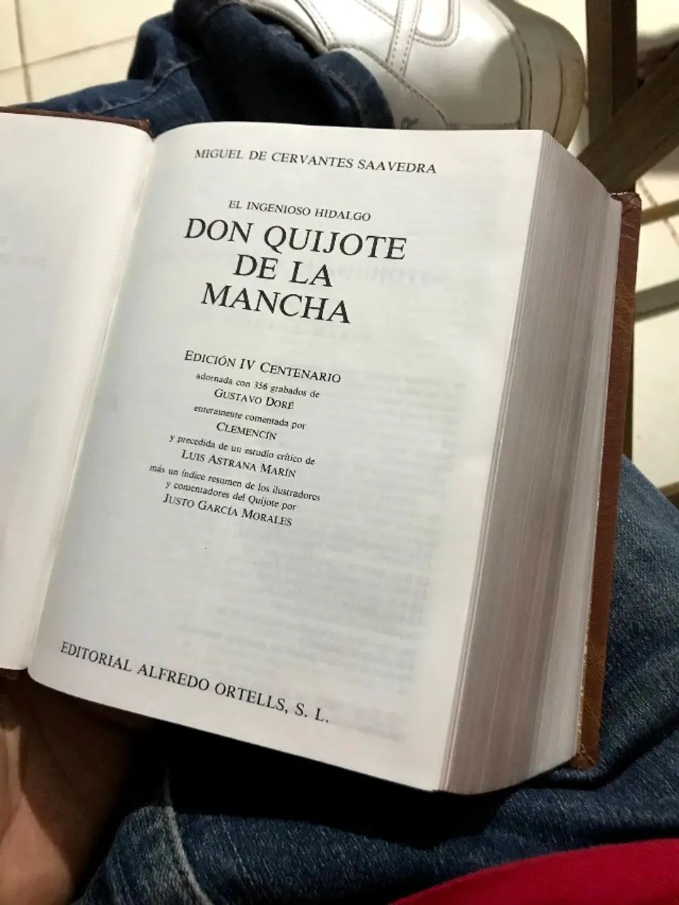 Don Quijote Alfredo Ortells - Edição Especial IV Centenário (400 anos) Com Estojo Gravado