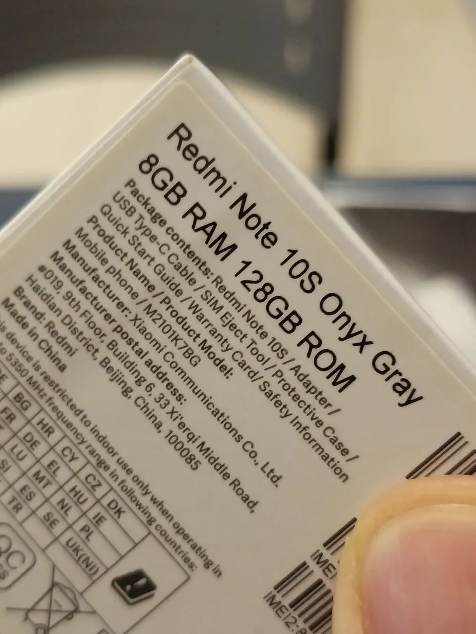 Celular Redmi note 10s 8ram 128gb - Foto 4