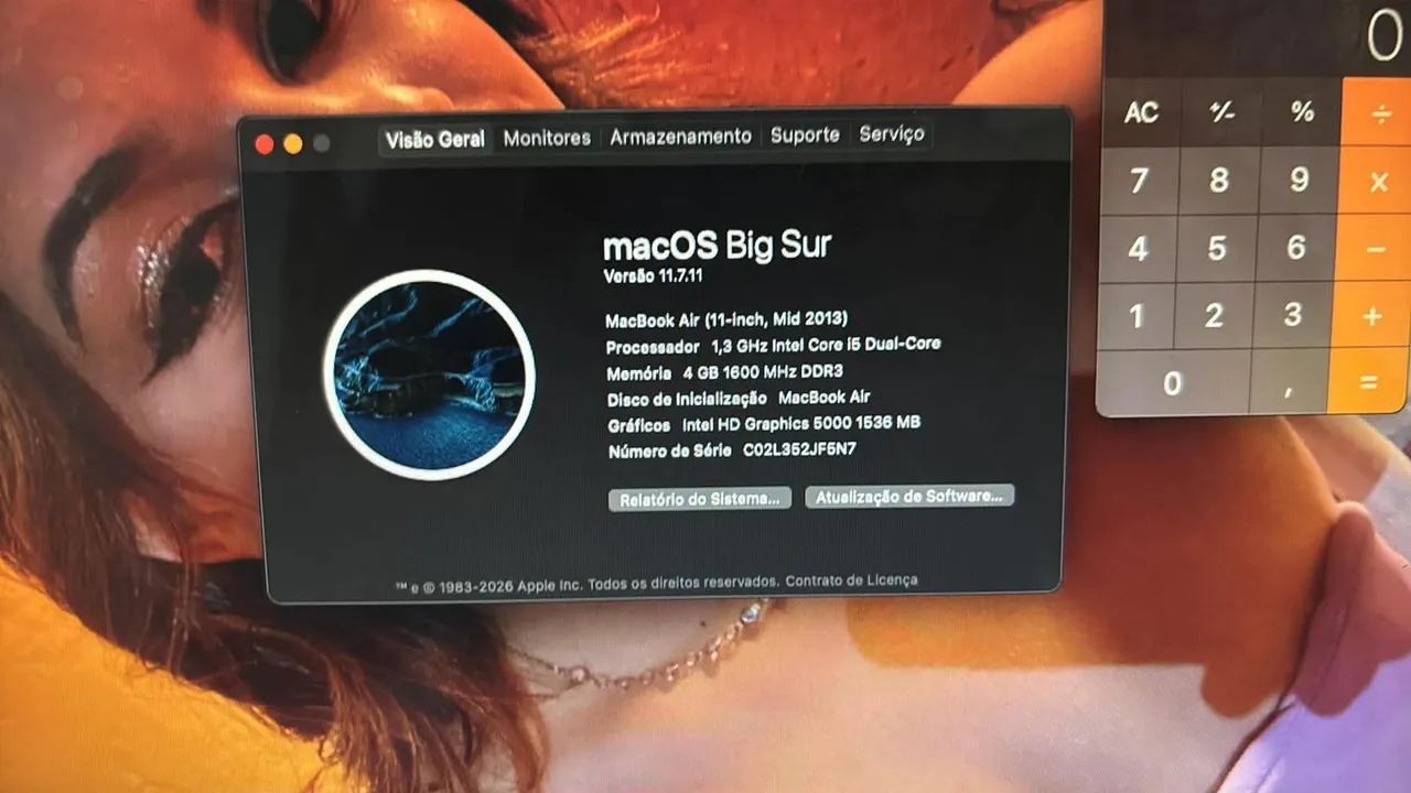 MacBook Air 11 mid 2013
