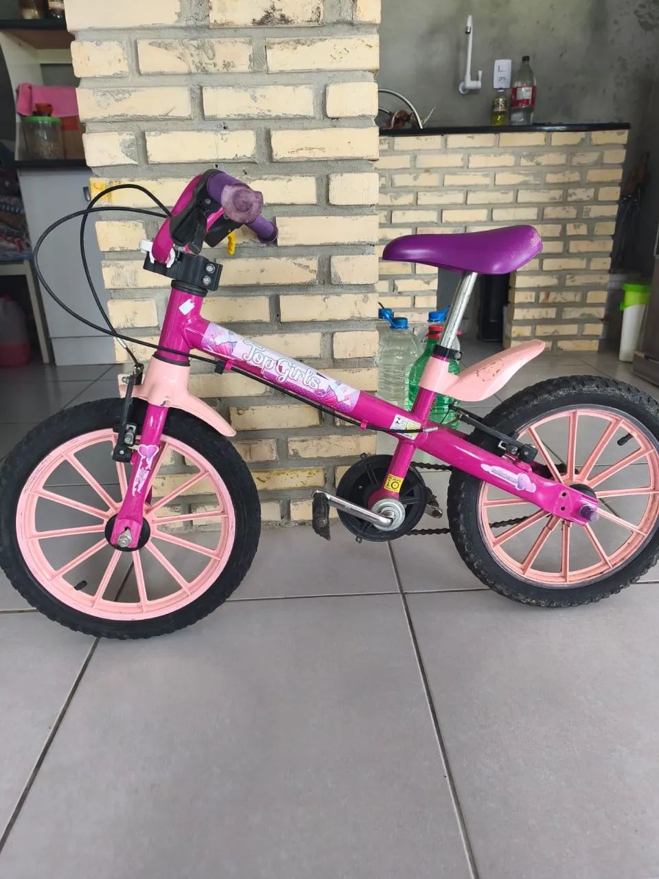 Bicicleta aro 20 menina