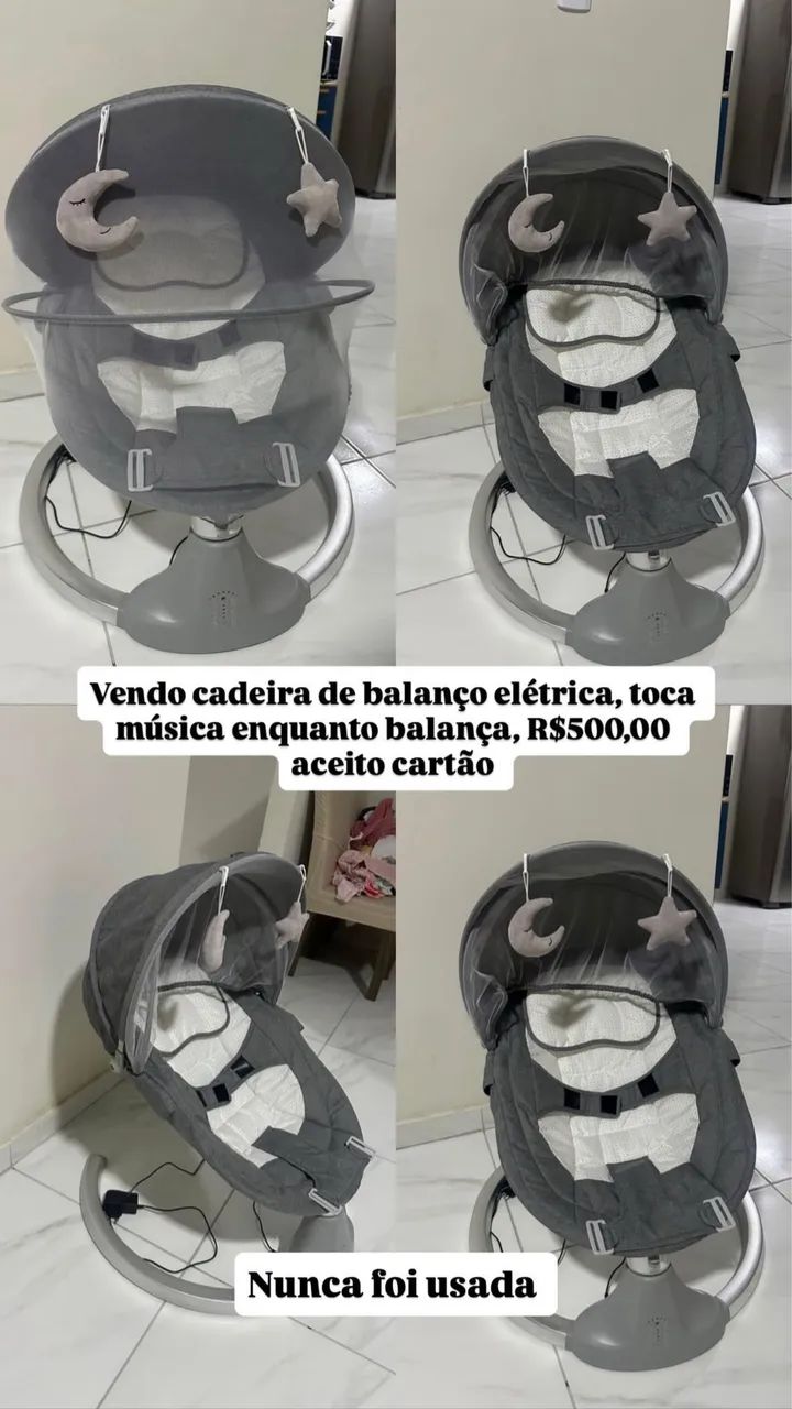 CADEIRINHA, cadeira de balanço eletrônica bebê 