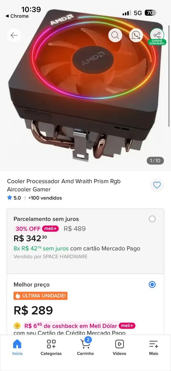 Coolerbox wraith prism  - Foto 4