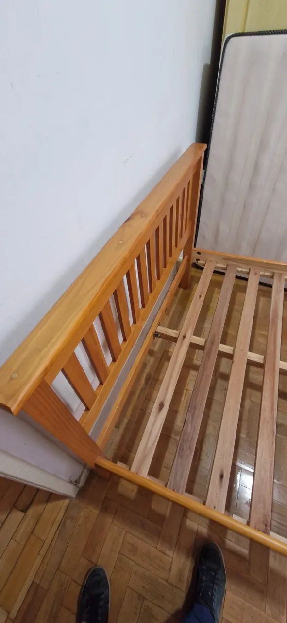CAMA E COLCHÃO  - Foto 4