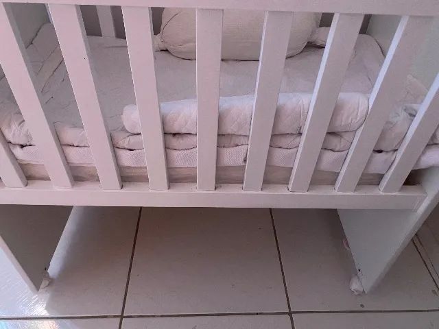 Mini berço + colchão  - Foto 2