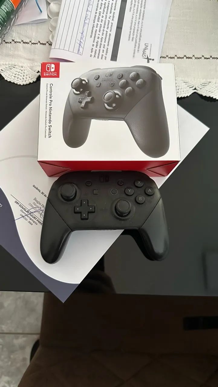 Controle Nintendo Switch Pro IMPECÁVEL 