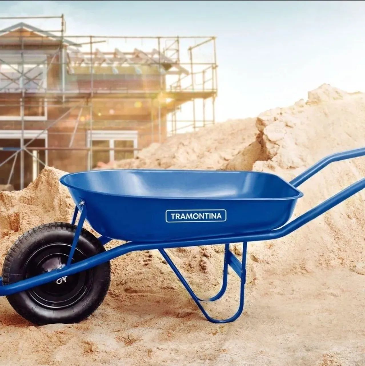 CARRO DE MAO 3,25X8 50L AZUL- TRAMONTINA - Foto 5