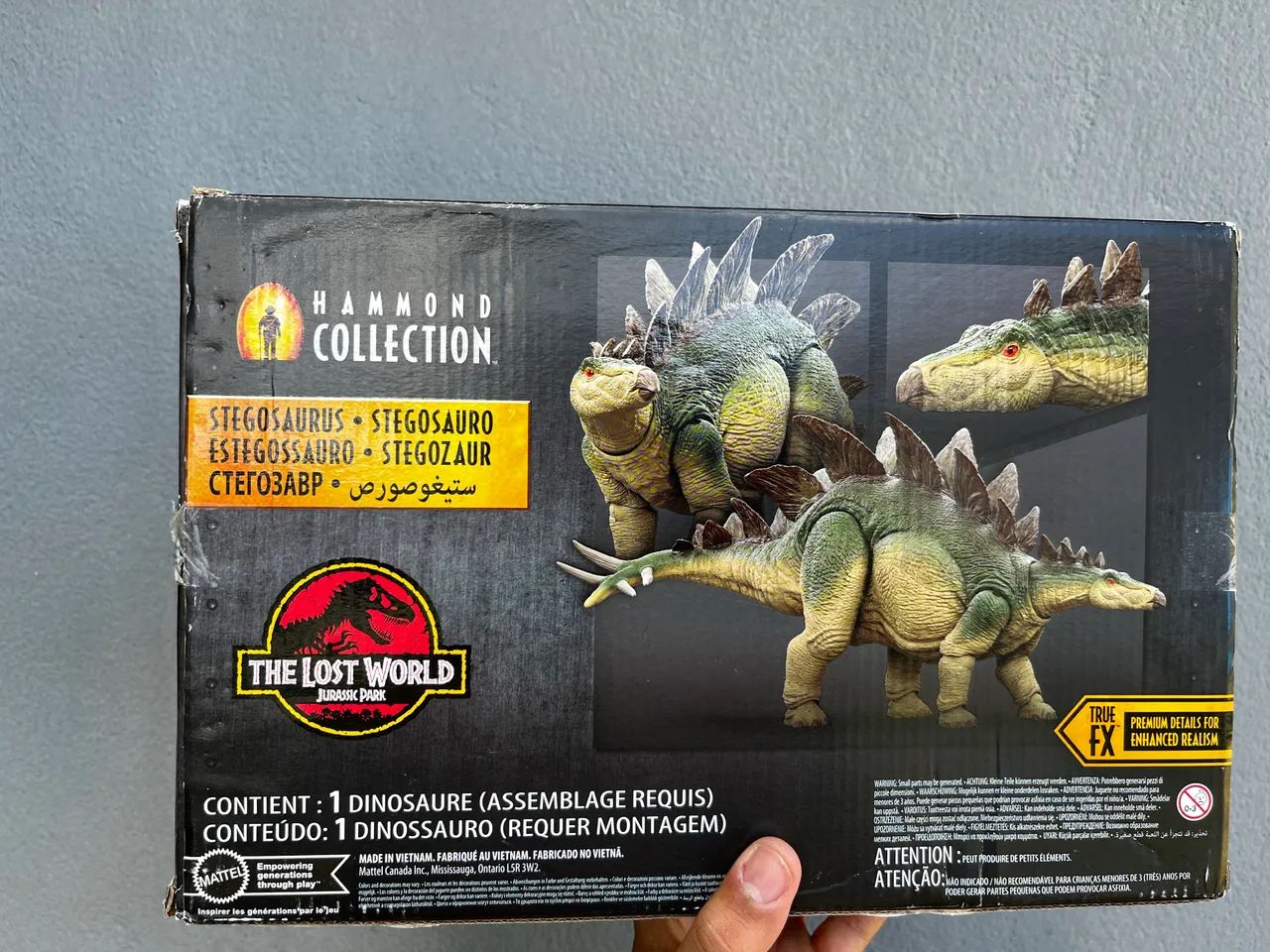 Estegossauro / Stegosaurus Hammond Collection 1:18 Mattel  - Foto 3