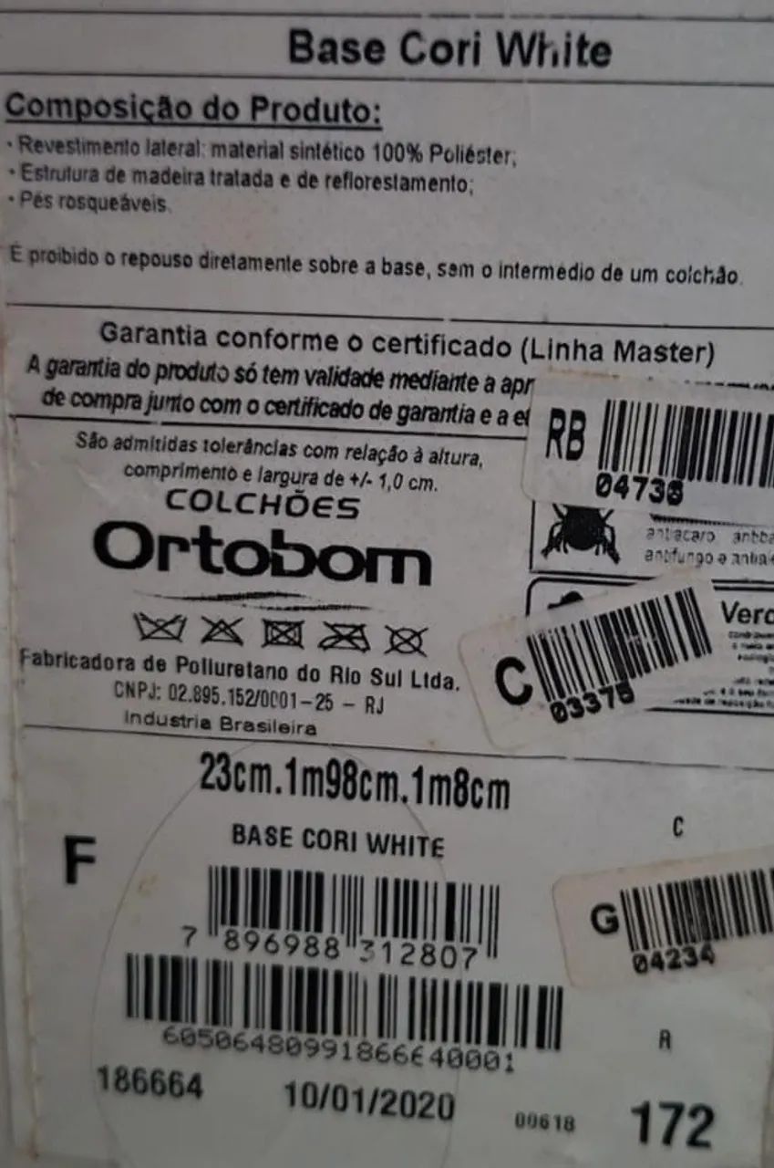 Cama de Viúva (Base e Colchão) - Foto 3