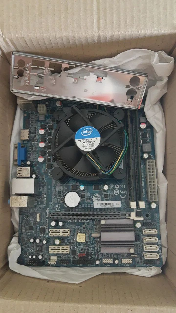 Kit placa mãe i5