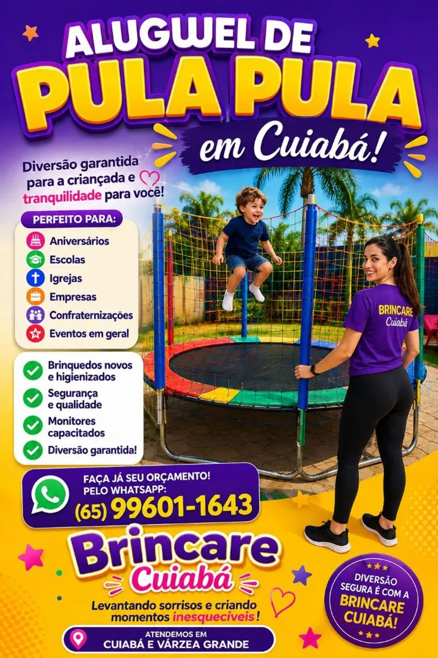 Aluguel de pula pula Cuiabá  - Foto 4