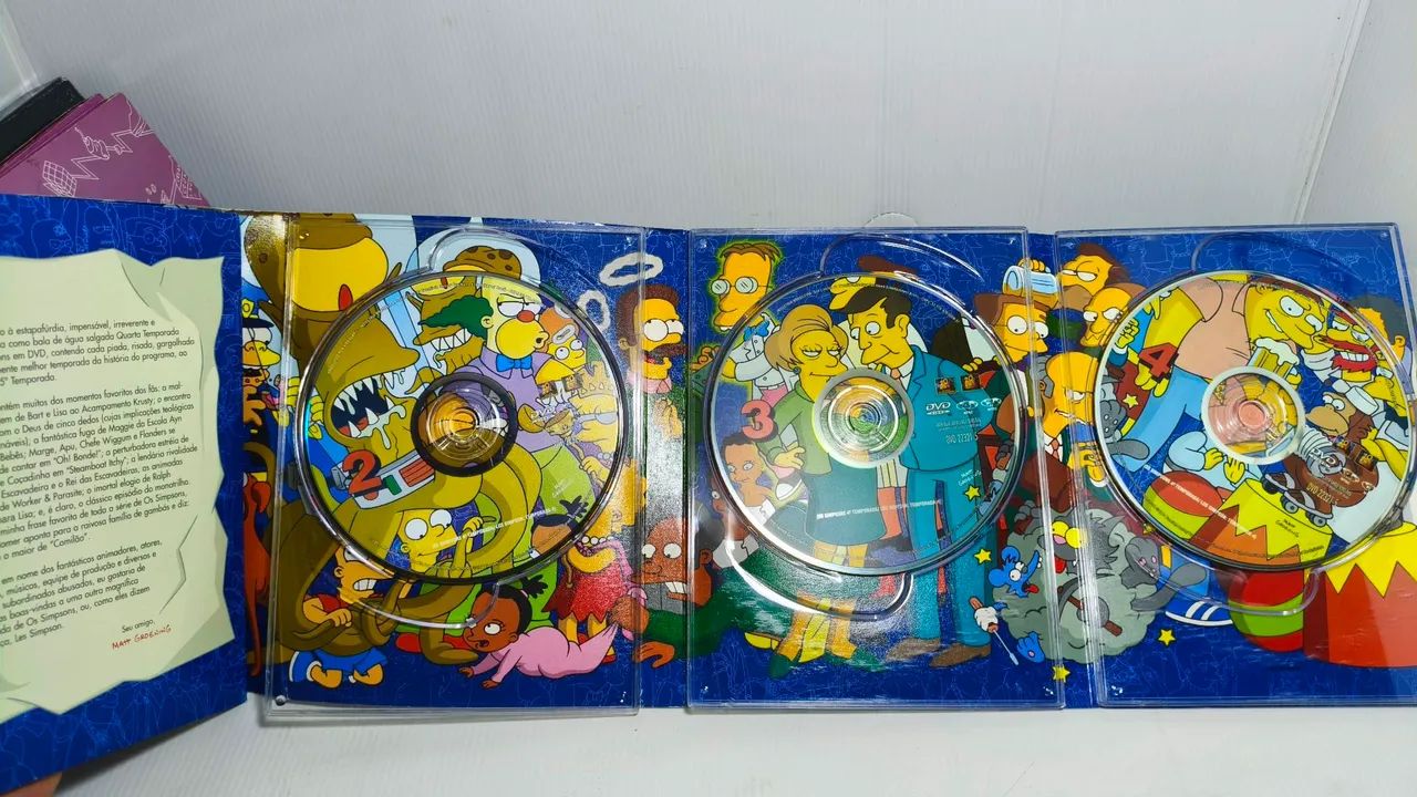3 BOX DVD SIMPSONS - CDs, DVDs etc - Vila das Palmeiras, Guarulhos