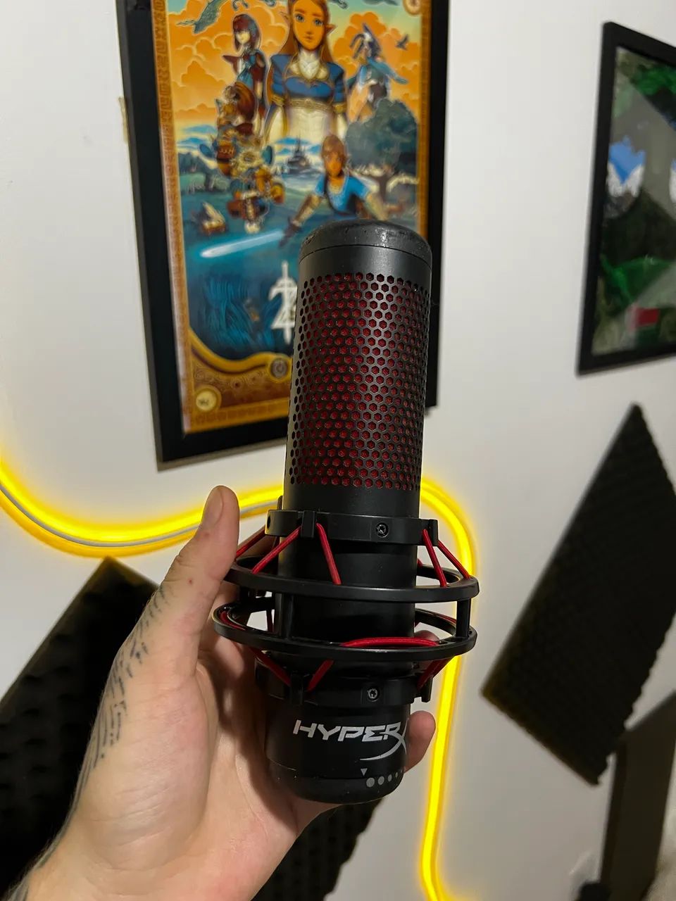 MICROFONE HYPERX QUADCAST - Foto 3
