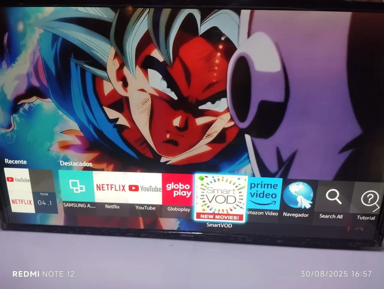 tv smart 43 polegadas Samsung top 