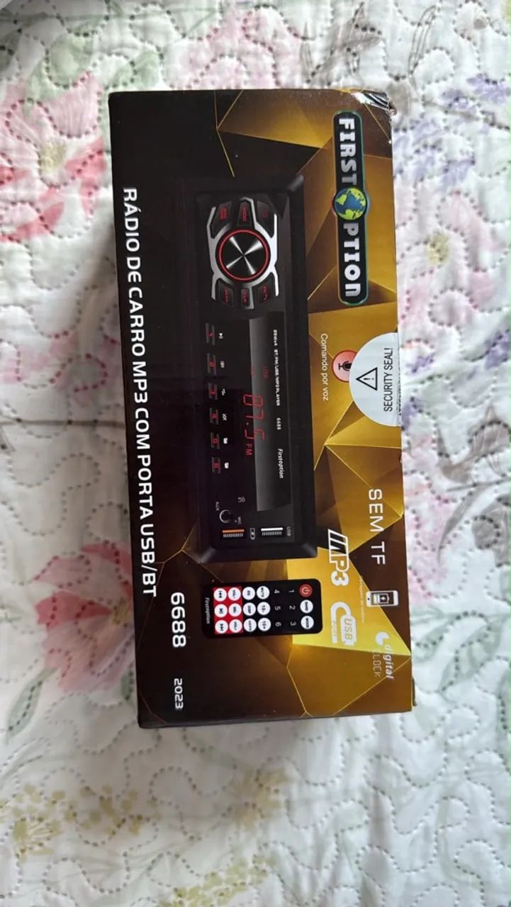 RADIO DE CARRO MP3 com porta USB/BT - Foto 2